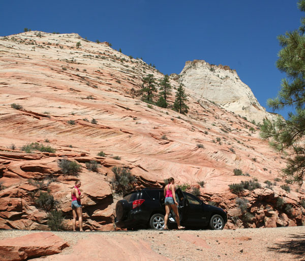 Op weg naar Bryce Canyon